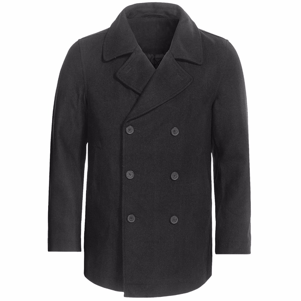 Custom Made Arang Gray Matter - Wool Coat Peacoat ulasan dan harga