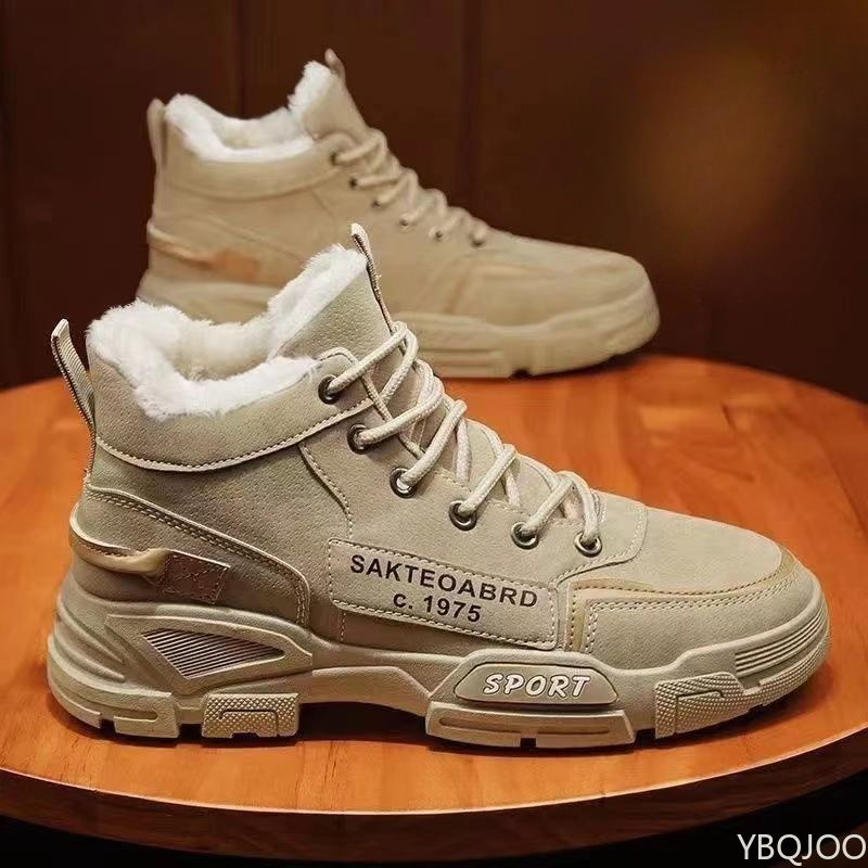 Waterproof Winter Boot - Sepatu kerja pria model tinggi, modis