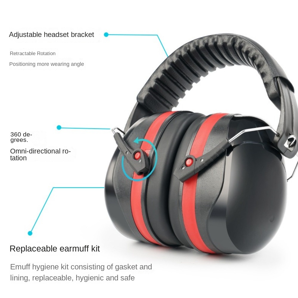 Penutup Telinga Anti-Noise yan - Earmuffs Foldable ulasan dan harga
