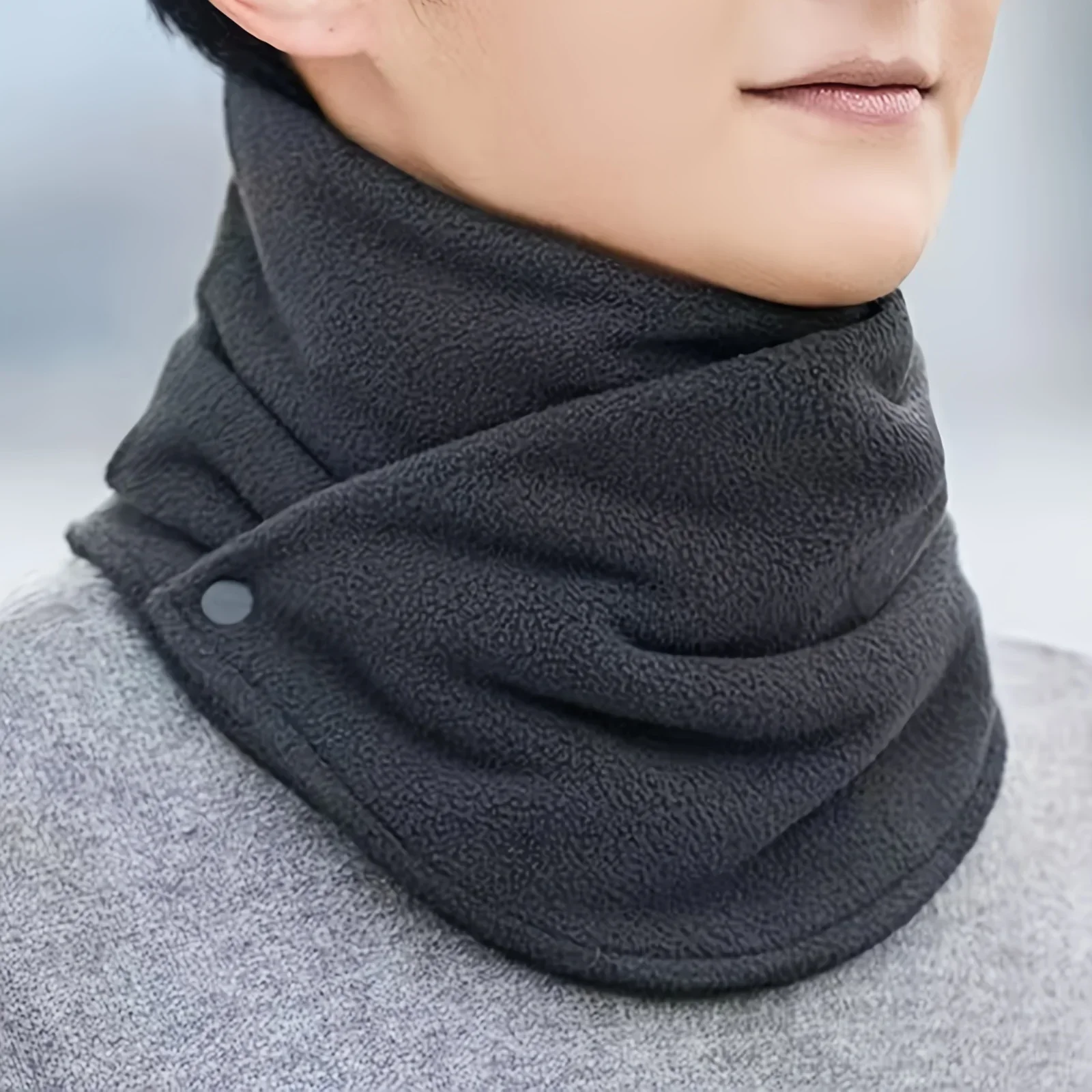 Syal Bulu Domba Baru untuk Wan - Neck Gaiter Fleece ulasan dan harga