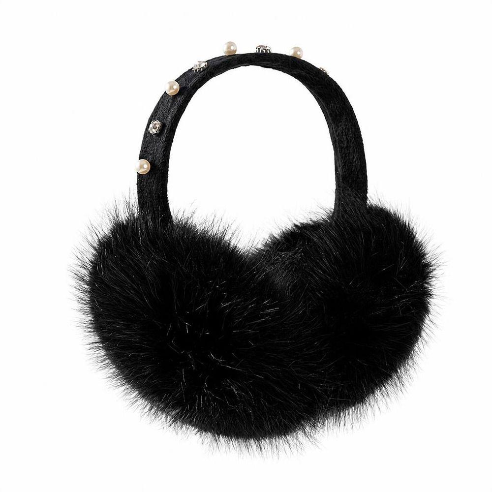 Penutup Telinga Bulu Imitasi B - Earmuffs Foldable ulasan dan harga