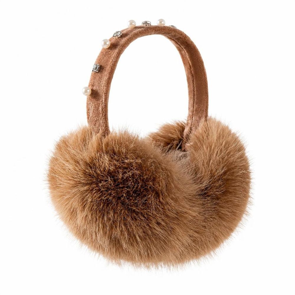 Penutup Telinga Bulu Imitasi B - Earmuffs Foldable ulasan dan harga
