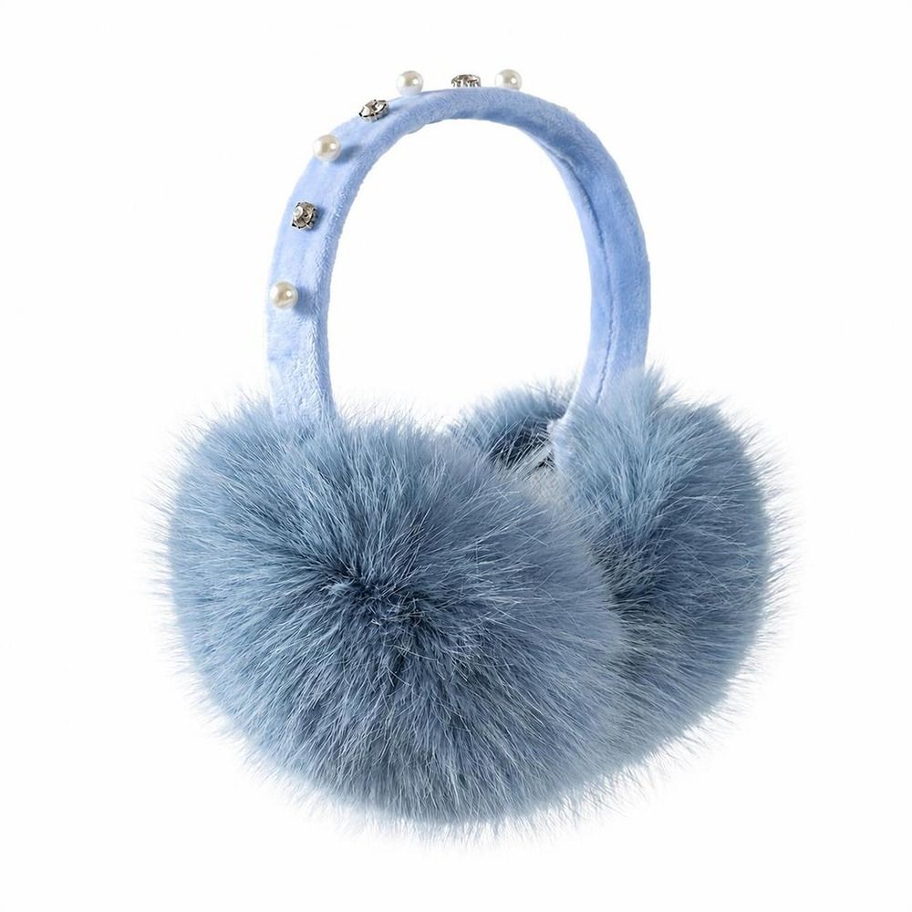 Penutup Telinga Bulu Imitasi B - Earmuffs Foldable ulasan dan harga