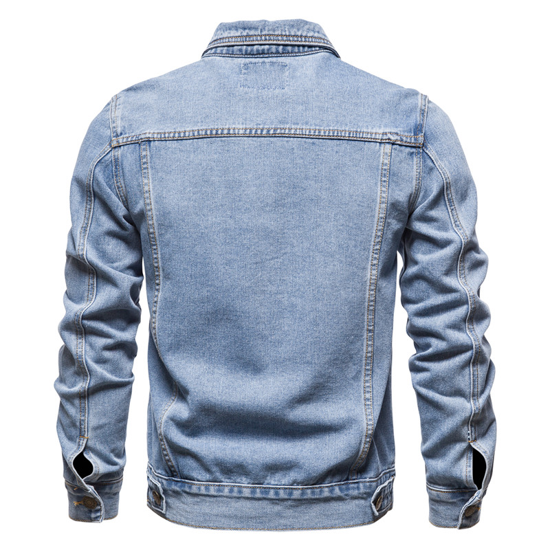 Jaket Denim Pria Musim Gugur 2 - Down Jacket Packable ulasan dan harga