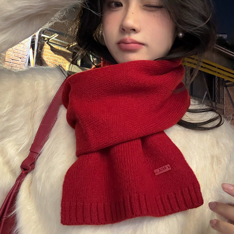 Penghangat Leher Wol Murni 100 - Wool Scarf Men ulasan dan harga