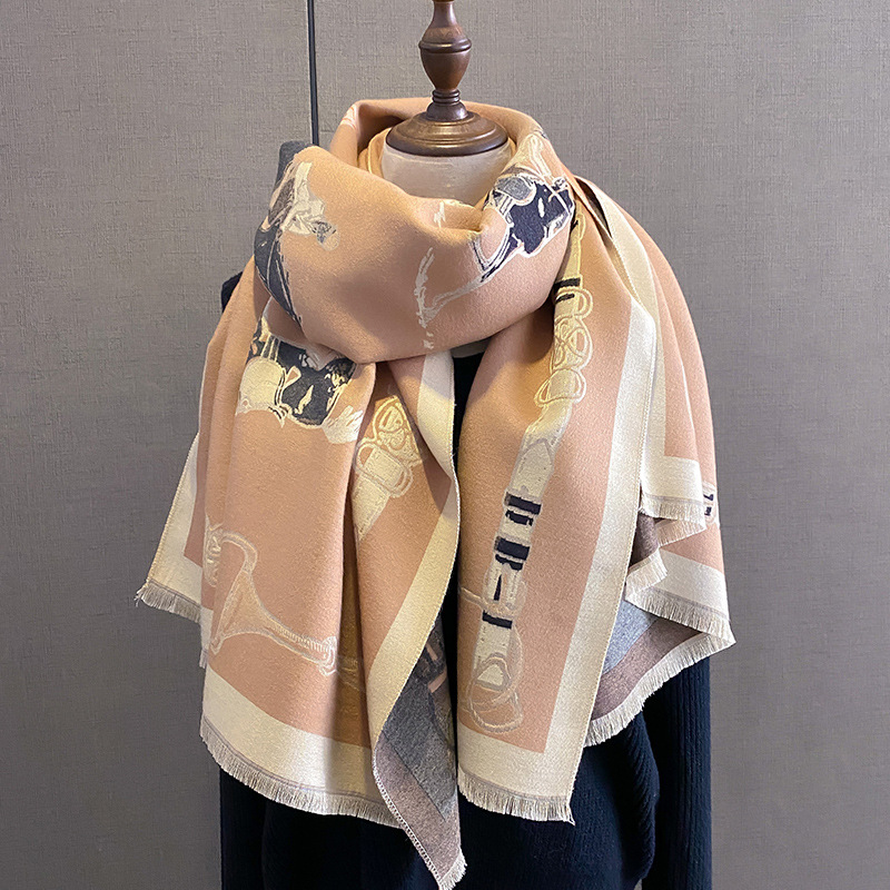 Syal pasmina hangat mewah 2024 - Cashmere Pashmina Wrap ulasan dan harga